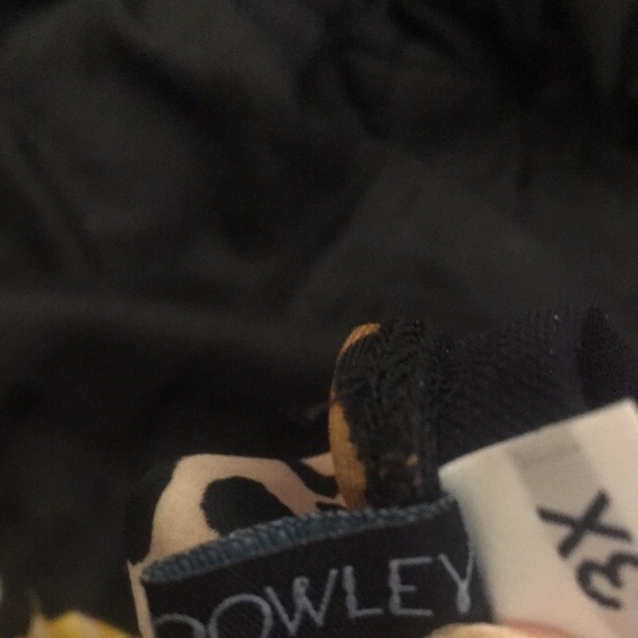 (3X) Cynthia Rowley Bodysuit/bathingsuit animal print long sleeves stretch - Picture 8 of 10